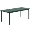 Muuto Linear Steel Table 200 X 75 Cm, Dark Green 2 Muuto Linear Steel Table 200 X 75 Cm, Dark Green -Outdoor textiles Sales 1029Muuto iso19 TH