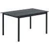 Muuto Linear Steel Table 140 X 75 Cm, Black -Outdoor textiles Sales 1035Muuto iso19 TH