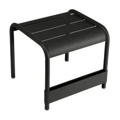 Fermob Luxembourg Table/footrest, Liquorice
