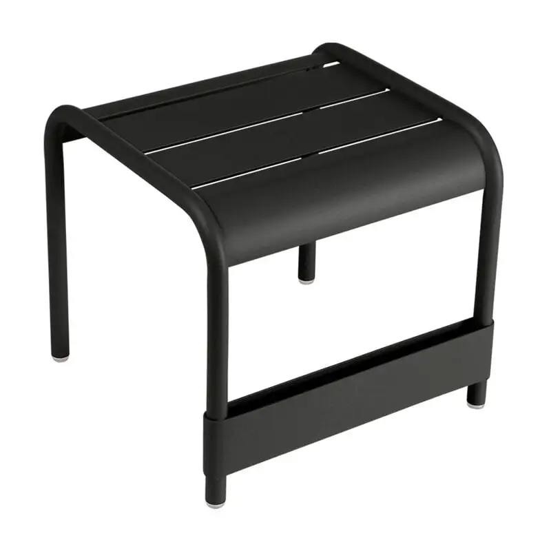 Fermob Luxembourg Table/footrest, Liquorice 3 Fermob Luxembourg Table/footrest, Liquorice