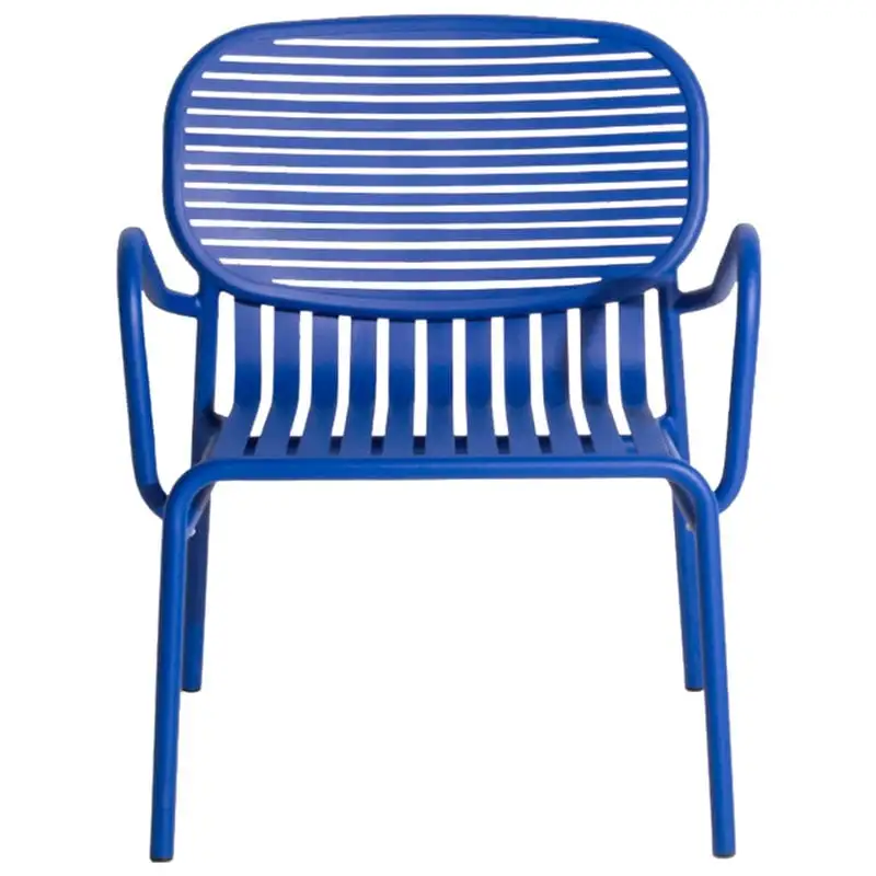 Petite Friture Week-end Lounge Chair, Blue 3 Petite Friture Week-end Lounge Chair, Blue