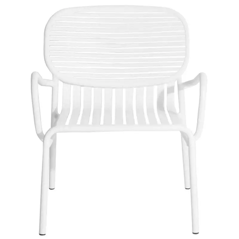 Petite Friture Week-end Lounge Chair, White 3 Petite Friture Week-end Lounge Chair, White