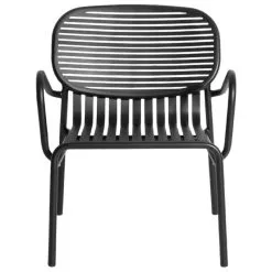 Petite Friture Week-end Lounge Chair, Black
