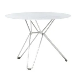 Massproductions Tio Table, 60 Cm, Low, White