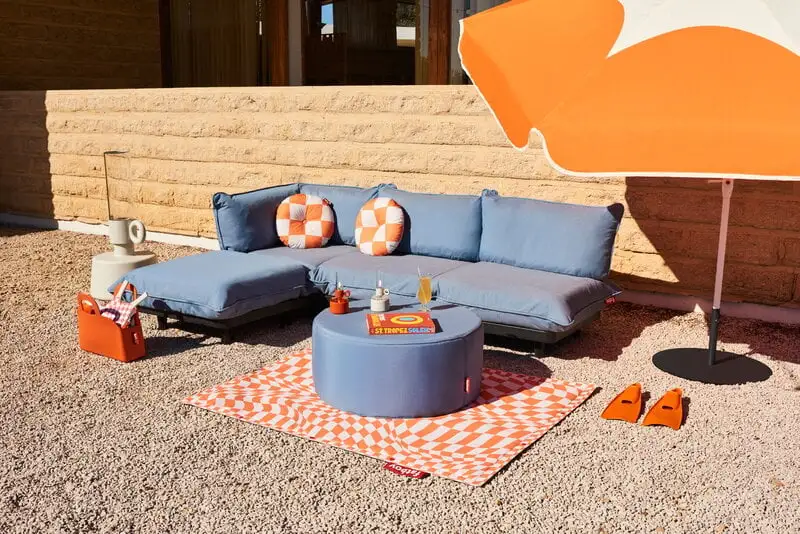 Fatboy Paletti Set Sofa, 2 Modules, Left, Storm Blue 7 Fatboy Paletti Set Sofa, 2 Modules, Left, Storm Blue - Image 5