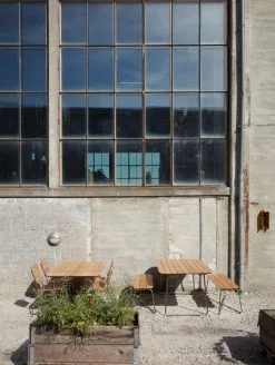 Skagerak Lilium Table 160, Teak - Stainless Steel -Outdoor textiles Sales 1420072 1420073 1420074 M