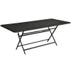Fermob Caractere Table, 90 X 190 Cm, Liquorice -Outdoor textiles Sales 156 Fermob 21 TH