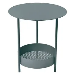Fermob Salsa Pedestal Table, Storm Grey