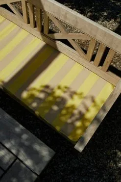 Skagerak Drachmann Seat Cushion, Lemon - Sand -Outdoor textiles Sales 1960222 1960224 1960226 Drachmann Cushion Lemon Sand 01 M