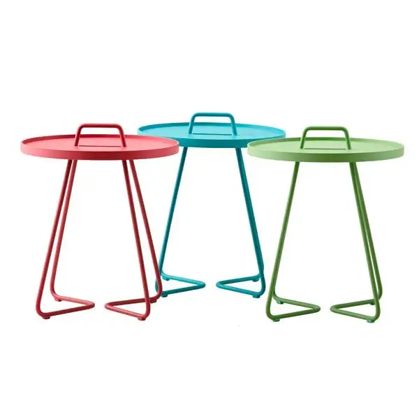 Cane-line On-the-move Table, Small, Aqua 5 Cane-line On-the-move Table, Small, Aqua - Image 3