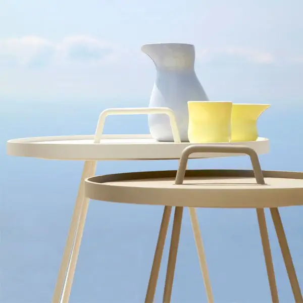 Cane-line On-the-move Table, Small, Aqua 8 Cane-line On-the-move Table, Small, Aqua - Image 6