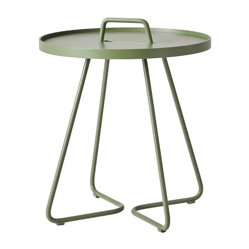 Cane-line On-the-move Table, Small, Olive 3 Cane-line On-the-move Table, Small, Olive