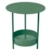 Fermob Salsa Pedestal Table, Cedar Green -Outdoor textiles Sales 2107Menu 20 isoTH