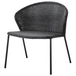 Cane-line Lean Lounge Chair, Black