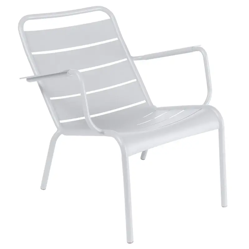 Fermob Luxembourg Low Armchair, Cotton White 3 Fermob Luxembourg Low Armchair, Cotton White