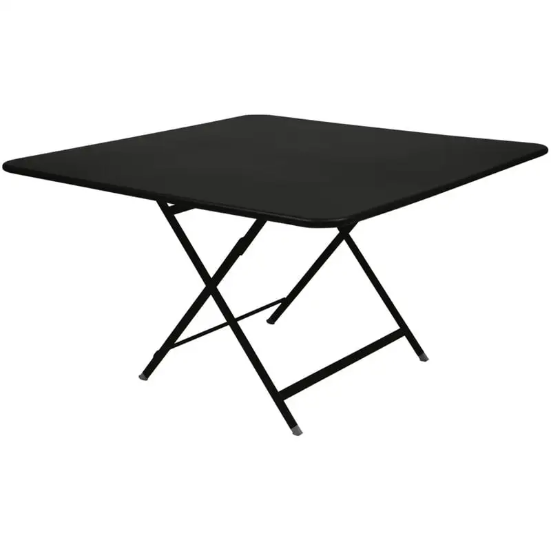 Fermob Caractere Table, 128 X 128 Cm, Liquorice 3 Fermob Caractere Table, 128 X 128 Cm, Liquorice