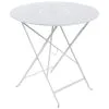 Fermob Floreal Table 77 Cm, Cotton White 1 Fermob Floreal Table 77 Cm, Cotton White -Outdoor textiles Sales 301Fermob AK