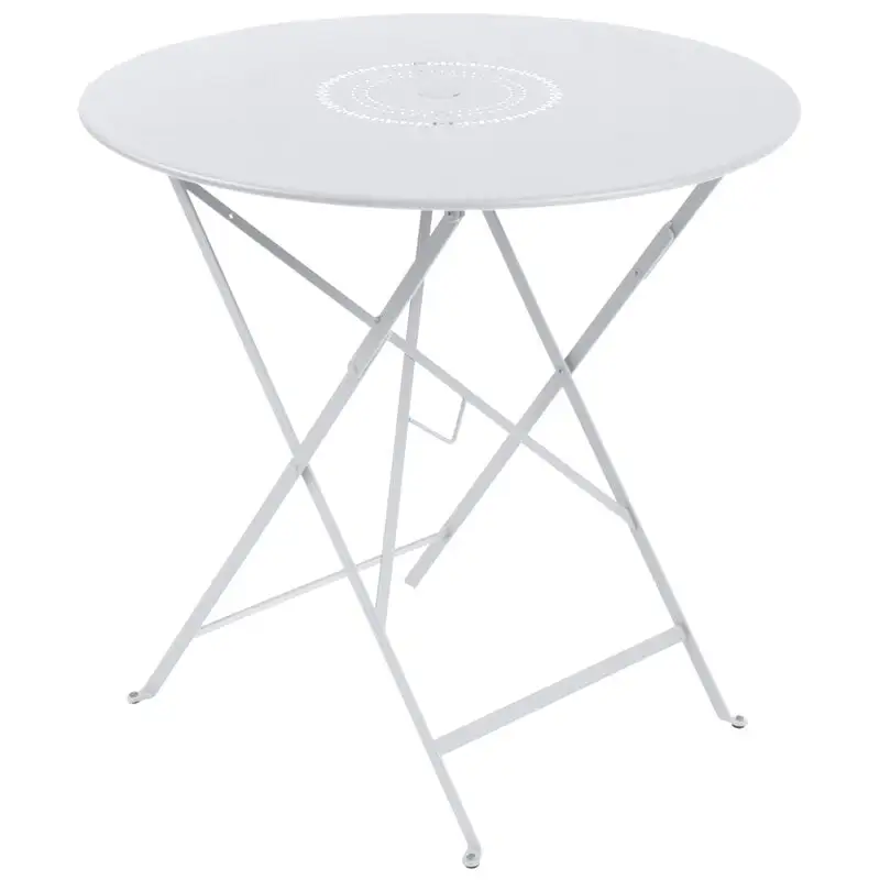 Fermob Floreal Table 77 Cm, Cotton White 3 Fermob Floreal Table 77 Cm, Cotton White