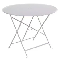 Fermob Bistro Table, 96 Cm, Cotton White