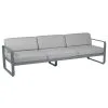 Fermob Bellevie 3-seater Sofa, Storm Grey - Flannel Grey -Outdoor textiles Sales 35Fermob 21 th
