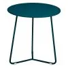 Fermob Cocotte Side Table, Acapulco Blue 1 Fermob Cocotte Side Table, Acapulco Blue -Outdoor textiles Sales 377 21 Bleu Acapulco Tabouret bas