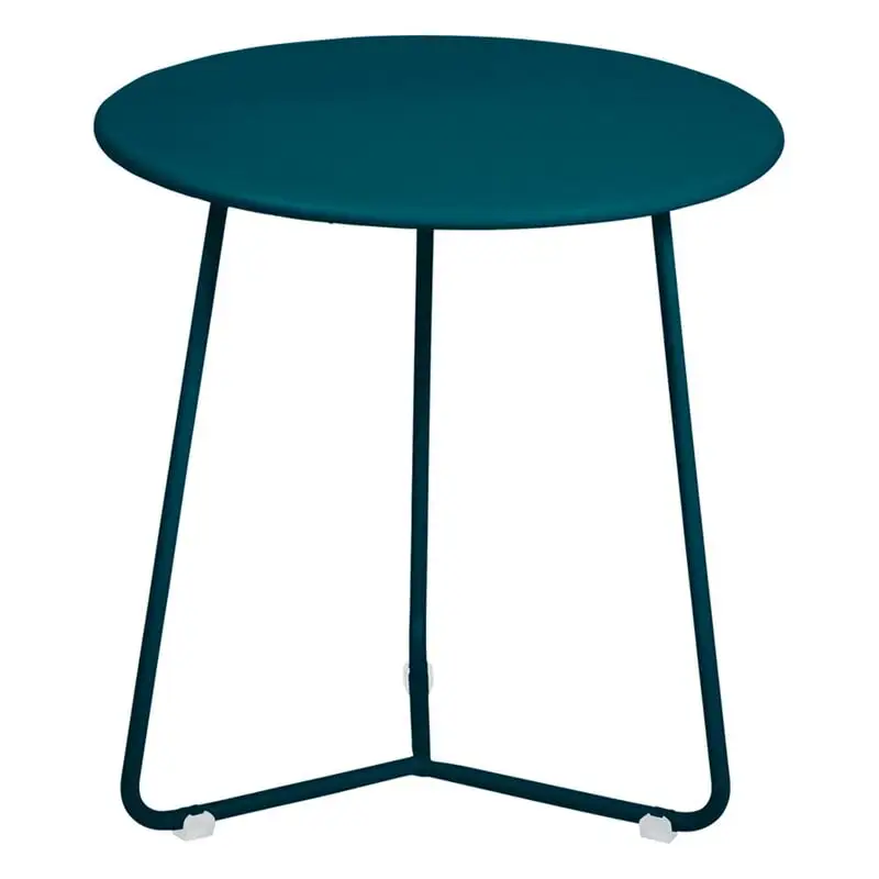Fermob Cocotte Side Table, Acapulco Blue 3 Fermob Cocotte Side Table, Acapulco Blue