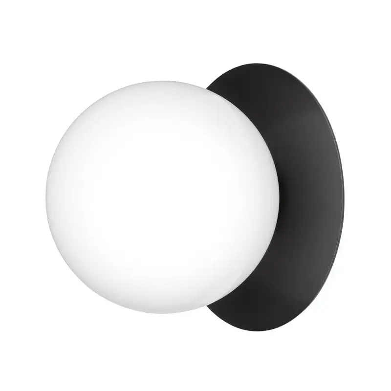 Nuura Liila 1 Outdoor Wall/ceiling Lamp, Black - Opal White 3 Nuura Liila 1 Outdoor Wall/ceiling Lamp, Black - Opal White