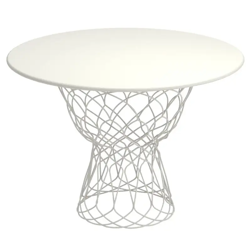 Emu Re-Trouve Table 105 Cm, Matt White 3 Emu Re-Trouve Table 105 Cm, Matt White