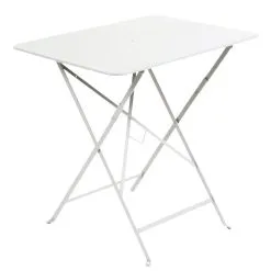 Fermob Bistro Table, 77 X 57 Cm, Cotton White