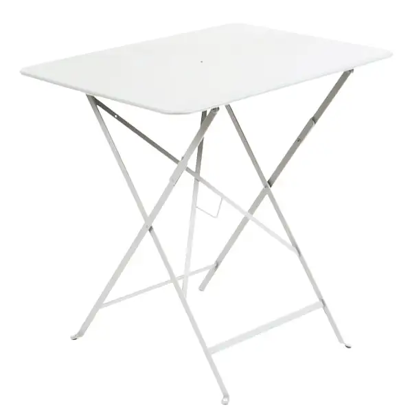 Fermob Bistro Table, 77 X 57 Cm, Cotton White 3 Fermob Bistro Table, 77 X 57 Cm, Cotton White