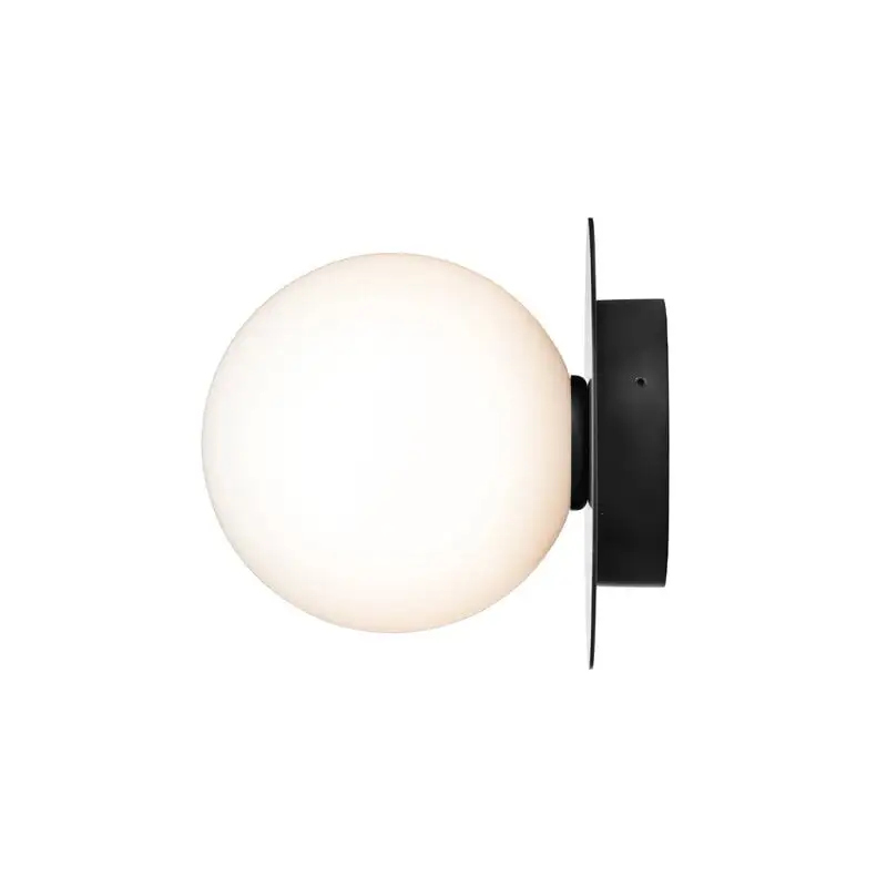 Nuura Liila 1 Outdoor Wall/ceiling Lamp, Black - Opal White 5 Nuura Liila 1 Outdoor Wall/ceiling Lamp, Black - Opal White - Image 3