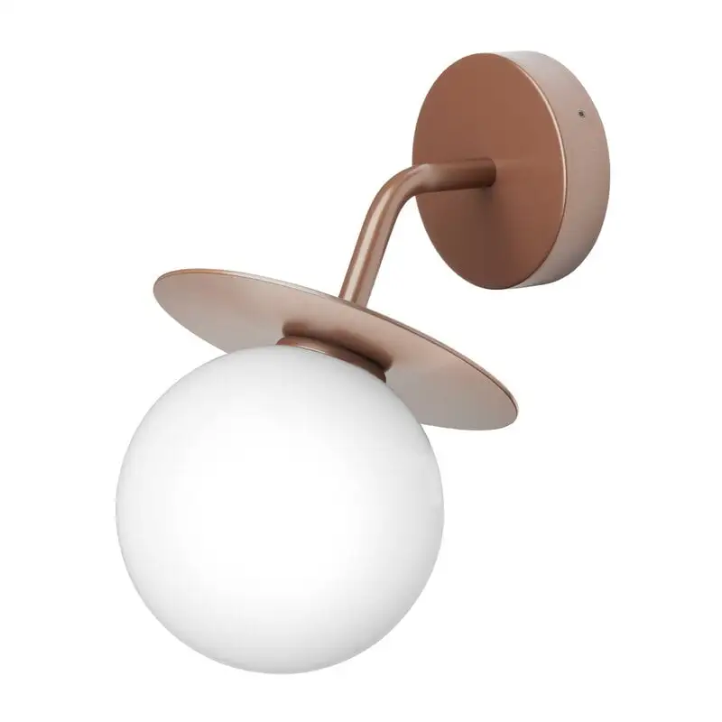 Nuura Liila Outdoor Wall Lamp, Dark Bronze - Opal White 3 Nuura Liila Outdoor Wall Lamp, Dark Bronze - Opal White