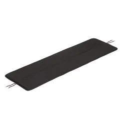 Muuto Linear Steel Bench Seat Pad, 110 Cm, Patch - Black