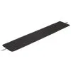Muuto Linear Steel Bench Seat Pad, 170 Cm, Patch - Black