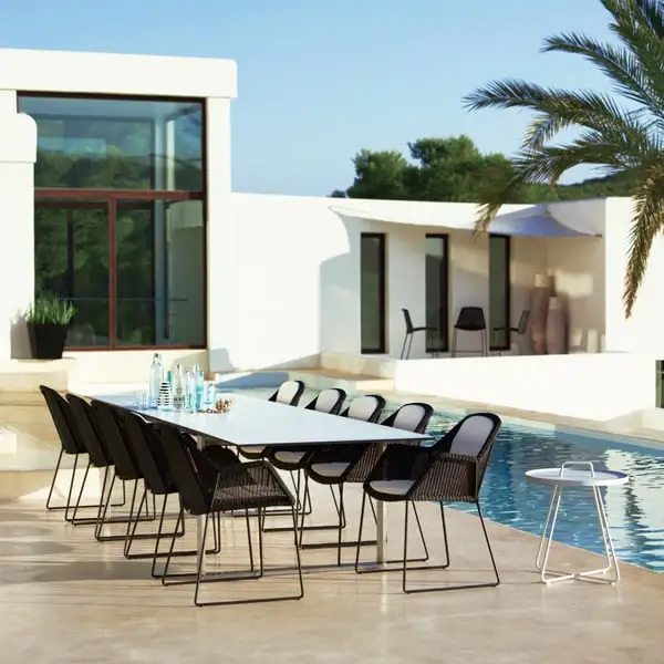 Cane-line On-the-move Table, Small, White 4 Cane-line On-the-move Table, Small, White - Image 2