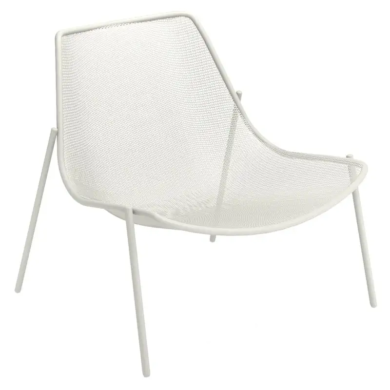 Emu Round Lounge Chair, Matt White 3 Emu Round Lounge Chair, Matt White