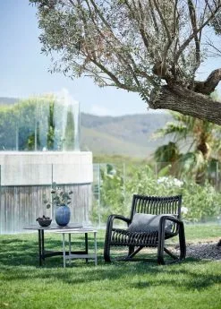 Cane-line Curve Lounge Chair, Lava Grey 13 Cane-line Curve Lounge Chair, Lava Grey -Outdoor textiles Sales 5010AI 5011AL 57402ALG