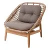 Cane-line String Lounge Chair, Natural - Taupe