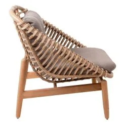 Cane-line String Lounge Chair, Natural - Taupe 11 Cane-line String Lounge Chair, Natural - Taupe -Outdoor textiles Sales 54020UAITTT 1