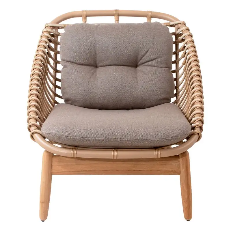 Cane-line String Lounge Chair, Natural - Taupe 5 Cane-line String Lounge Chair, Natural - Taupe - Image 3