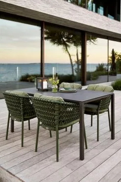 Cane-line Ocean Chair Cushion Set, Dark Green 7 Cane-line Ocean Chair Cushion Set, Dark Green -Outdoor textiles Sales 5417RODGR 5417YN111 5080AL P150X90CN 5721AL