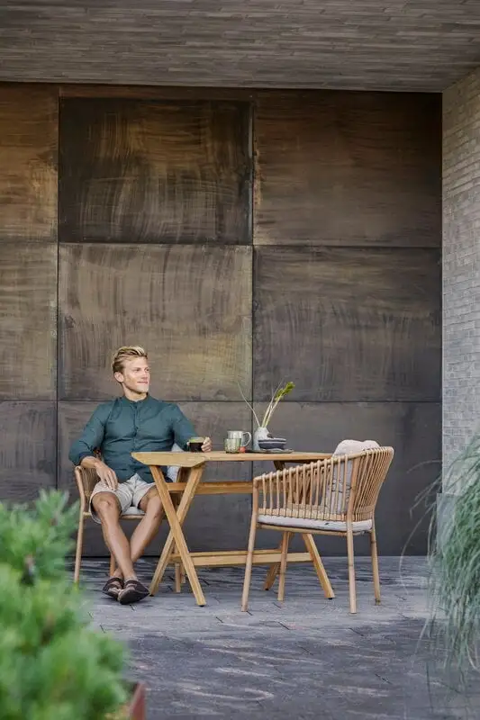 Cane-line Ocean Chair Cushion Set, Light Brown 7 Cane-line Ocean Chair Cushion Set, Light Brown - Image 5