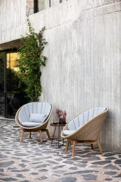 Cane-line Peacock Lounge Chair Cushion Set, Light Grey 10 Cane-line Peacock Lounge Chair Cushion Set, Light Grey -Outdoor textiles Sales 5458UT 5458YSN96 5065AMO