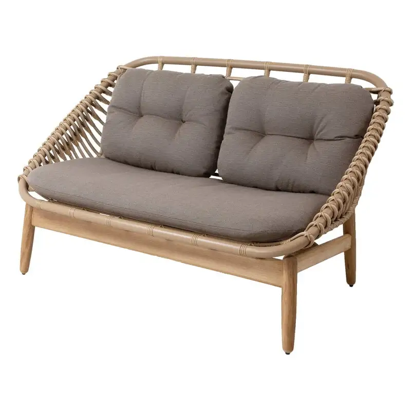 Cane-line String 2-seater Sofa, Natural - Taupe 3 Cane-line String 2-seater Sofa, Natural - Taupe