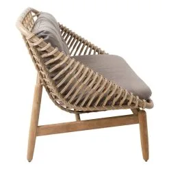 Cane-line String 2-seater Sofa, Natural - Taupe 12 Cane-line String 2-seater Sofa, Natural - Taupe -Outdoor textiles Sales 55020UAITTT 1