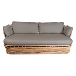 Cane-line Basket 2-seater Sofa, Natural - Taupe 11 Cane-line Basket 2-seater Sofa, Natural - Taupe -Outdoor textiles Sales 55200UAITT 2