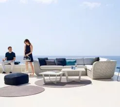 Cane-line Divine Cushion, 50 X 50 X 12 Cm, Midnight Blue -Outdoor textiles Sales 5541W 5541YS94 5440 5440YS94 5538W 5538YS94 5539W 5539YS94 5021AW 5022AW 5002AW 8320Y57 71200Y67 71140Y67 5240Y57 5065AC