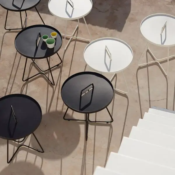 Cane-line On-the-move Table, Small, White 5 Cane-line On-the-move Table, Small, White - Image 3