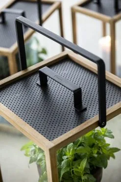 Cane-line Lighthouse Lantern, Large, Teak - Lava Grey 11 Cane-line Lighthouse Lantern, Large, Teak - Lava Grey -Outdoor textiles Sales 5725TAL detail