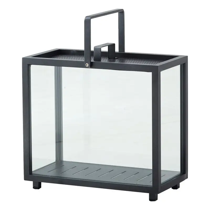 Cane-line Lighthouse Lantern, Rectangular, Dark Grey 3 Cane-line Lighthouse Lantern, Rectangular, Dark Grey